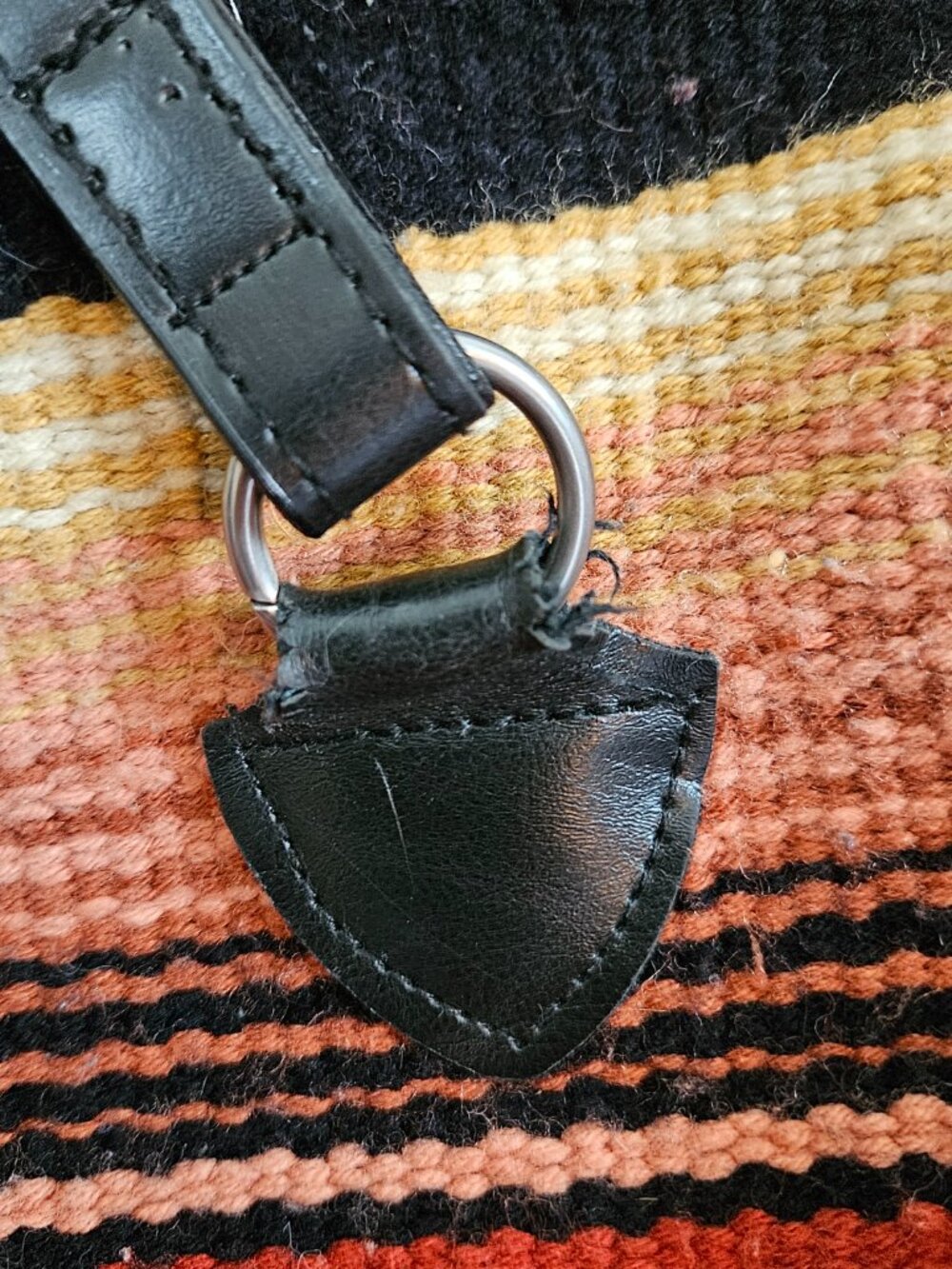Serape falsa western purse tote bag - Picture 5 of 5